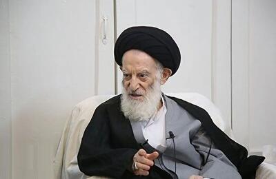  عیادت نمایندۀ رهبر انقلاب از آیت‌الله شبیری‌زنجانی