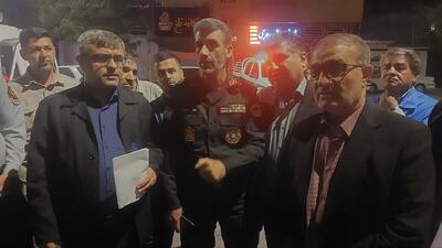 آتش سوزی نمایشگاه پاییزه در مصلی یاسوج بدون خسارت جانی مهار شد