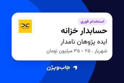 استخدام حسابدار خزانه - خانم در ایده پژوهان نامدار