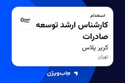 استخدام کارشناس ارشد توسعه صادرات در کریر پلاس