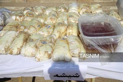 تریلی حامل ۶۶۵ کیلو شیشه در مسیر زابل به اراک متوقف شد