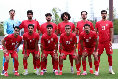  ایران 0 - 0 چین؛ امیدهای ایران به دنبال دومین پیروزی در بازی‌های آسیایی ؛ نیمه اول بدون گل