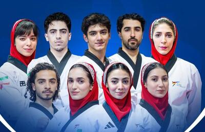  پایان کار تکواندوکاران ایران در پومسه قهرمانی جهان با ۶ مدال رنگارنگ - پارس فوتبال