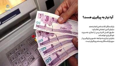 اطلاعیه سازمان تامین اجتماعی درباره پیامک واریزی حقوق شهریورماه بازنشستگان