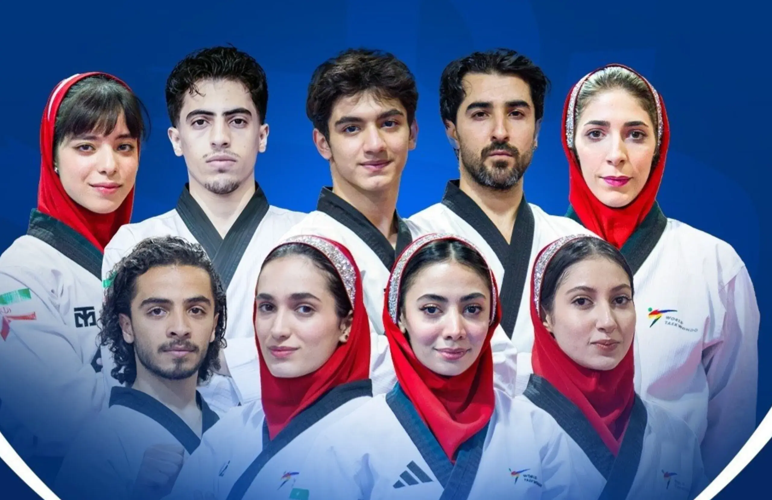 پایان کار تکواندوکاران ایران در پومسه قهرمانی جهان با ۶ مدال رنگارنگ