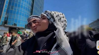  جنجال حجاب استایل‌ها در رزمایش جانفدا را ببینید
