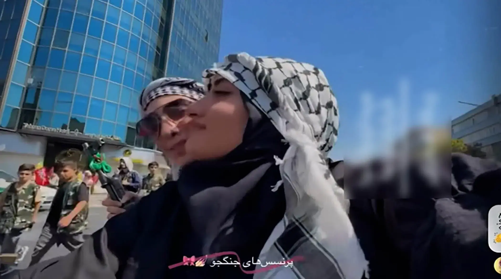 جنجال حجاب استایلها در رزمایش جانفدا را ببینید