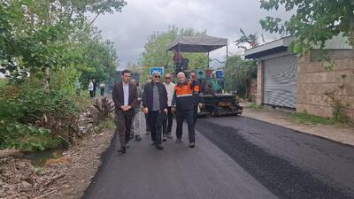 توسعه زیرساختهای روستایی در رشت