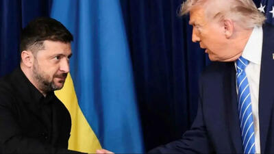 پیام عجیب زلنسکی پیش از دیدار با ترامپ