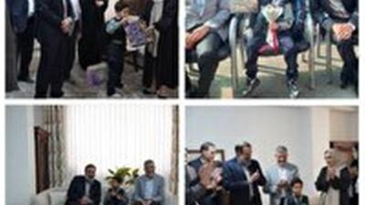  بدرقه فرزند شهید به کلاس اول با همراهی  مدیرکل صدا و سیمای البرز | آخرین خبر