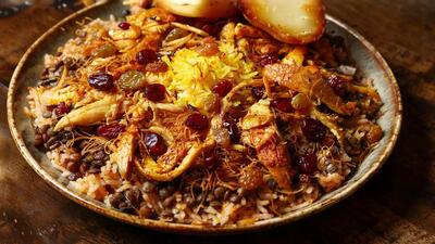 طرز تهیه مانی پلو دامغانی با مرغ را مرحله به مرحله بخوانید!
