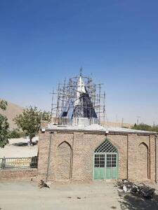 آغاز عملیات مرمت امامزاده سلطان سید احمد هزاوه با هدف احیای بخشهای آسیبدیده