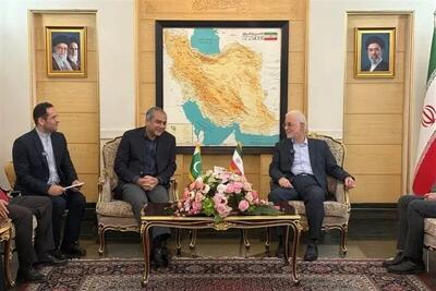 ورود وزیر کشور پاکستان به تهران با استقبال مومنی