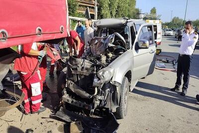 سخنگوی اورژانس گیلان: تصادف در جاده رشت - تهران ۲ فوتی بر جای گذاشت