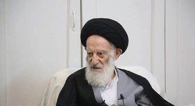 مرحوم آیتالله العظمی شبیری زنجانی در حرم | جهان نیوز