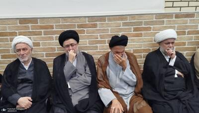  مراسم وداع با پیکر مطهر آیت الله العظمی شبیری زنجانی (ره)