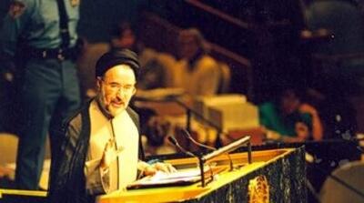 گفتوگوی تمدنها؛ از سیدمحمد خاتمی تا مسعود پزشکیان در نیویورک/ بازخوانی ماجرای نام گذاری سیام شهریور به عنوان روز «گفتوگوی تمدنها» - مردم سالاری آنلاین
