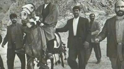  عکس دیده نشده از اسب‌سواری هاشمی‌رفسنجانی - مردم سالاری آنلاین