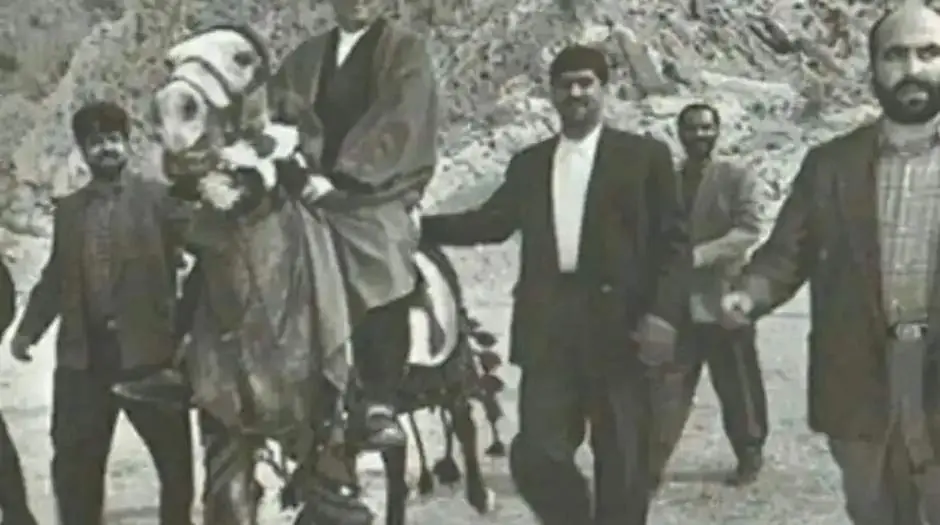 عکس دیده نشده از اسبسواری هاشمیرفسنجانی - مردم سالاری آنلاین