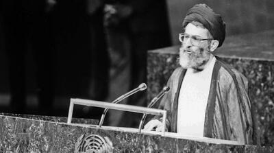  سفر رهبر شهید به نیویورک چه دستاوردی برای جمهوری اسلامی داشت؟/ چه کسانی ایشان را در این سفر همراهی کردند؟/ تصاویر این سفر - مردم سالاری آنلاین