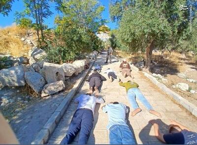  عکس/ تعرض گسترده شهرک نشینان به مسجدالاقصی