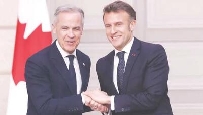  دیدار رهبران فرانسه و کانادا   در میانه تنش با ترامپ