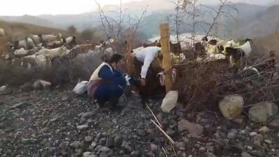 حماسه خدمت در مناطق صعبالعبور شهرستان هوراند