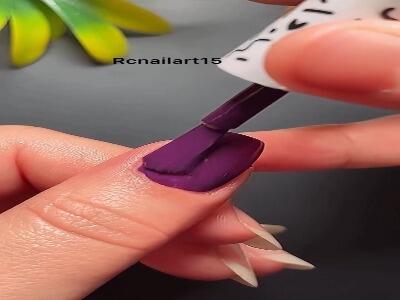  یک ایده شیک برای دیزاین ناخن | آخرین خبر