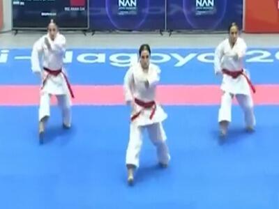 اجرای بانوان کاتای ایران در مقابل تایلند | آخرین خبر