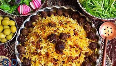  طرز تهیه قنبیدپلو قم با کلم قمری و گوشت قلقلی | آخرین خبر