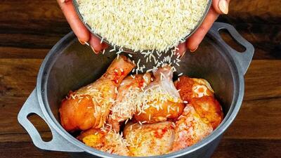  پخت متفاوت یک غذای لذیذ با 500گرم ران مرغ