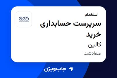  استخدام سرپرست حسابداری خرید در کالین