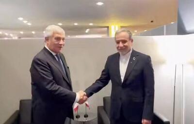 فیلم/ گفتوگوی عراقچی و همتای ایتالیایی در نیویورک