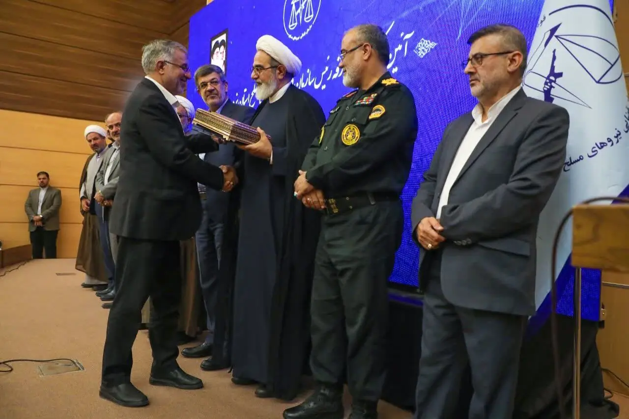  تودیع و معارفه رئیس سازمان قضایی نیروهای مسلح استان یزد