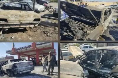 آخرین خبر از جزئیات حریق سه خودرو در کرمان