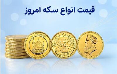 قیمت نیم سکه و ربع سکه امروز سهشنبه ۳۱ شهریور ۱۴۰۵؛ نرخ جدید اعلام شد