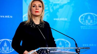 ماریا زاخارووا: رسانههای آمریکایی که سخنرانیهای ترامپ را بدون صدا پخش میکردند، با نبیگاندیایی های کارتون سفرهای گالیور مقایسه کرد