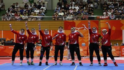 نمایش مقتدرانه کبدی پوشان زنان ایران در ناگویا؛ بنگلادش مغلوب شاگردان مازندرانی شد