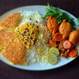  ناهار امروزمون🍚🍗 سفره هاتون پر برکت🙏 | آخرین خبر