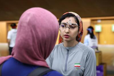  پایان رقابت‌های تیراندازی ۱۰ متر با تپانچه؛ سامیه یاسی هشتم شد  | آخرین خبر