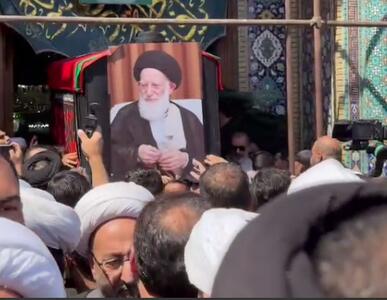  حضور علما، مراجع و مسئولان کشوری در تشییع پیکر آیت‌الله شبیری زنجانی | آخرین خبر