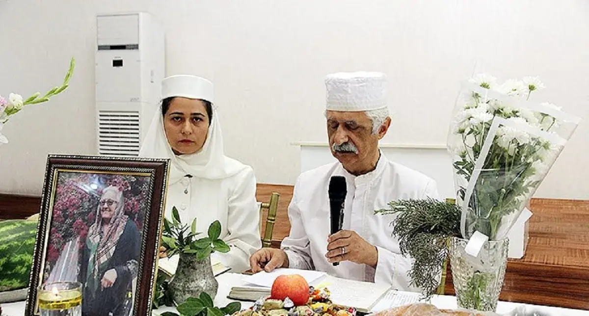  آیین جَشَن‌خوانی به یاد پروین مهربانی زردشتی (+عکس)