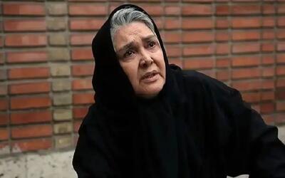  «آفرین عبیسی» در نمایی از فیلم «لیلی و مجنون»؛ سال 1349