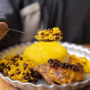  طرز تهیه کشمش پلو یا ممیج پلا اصیل مازندرانی