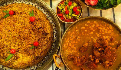  از نان و آش تا پلو و خورش؛ قصه‌ ای که سفره ایرانی از تاریخ می‌ گوید