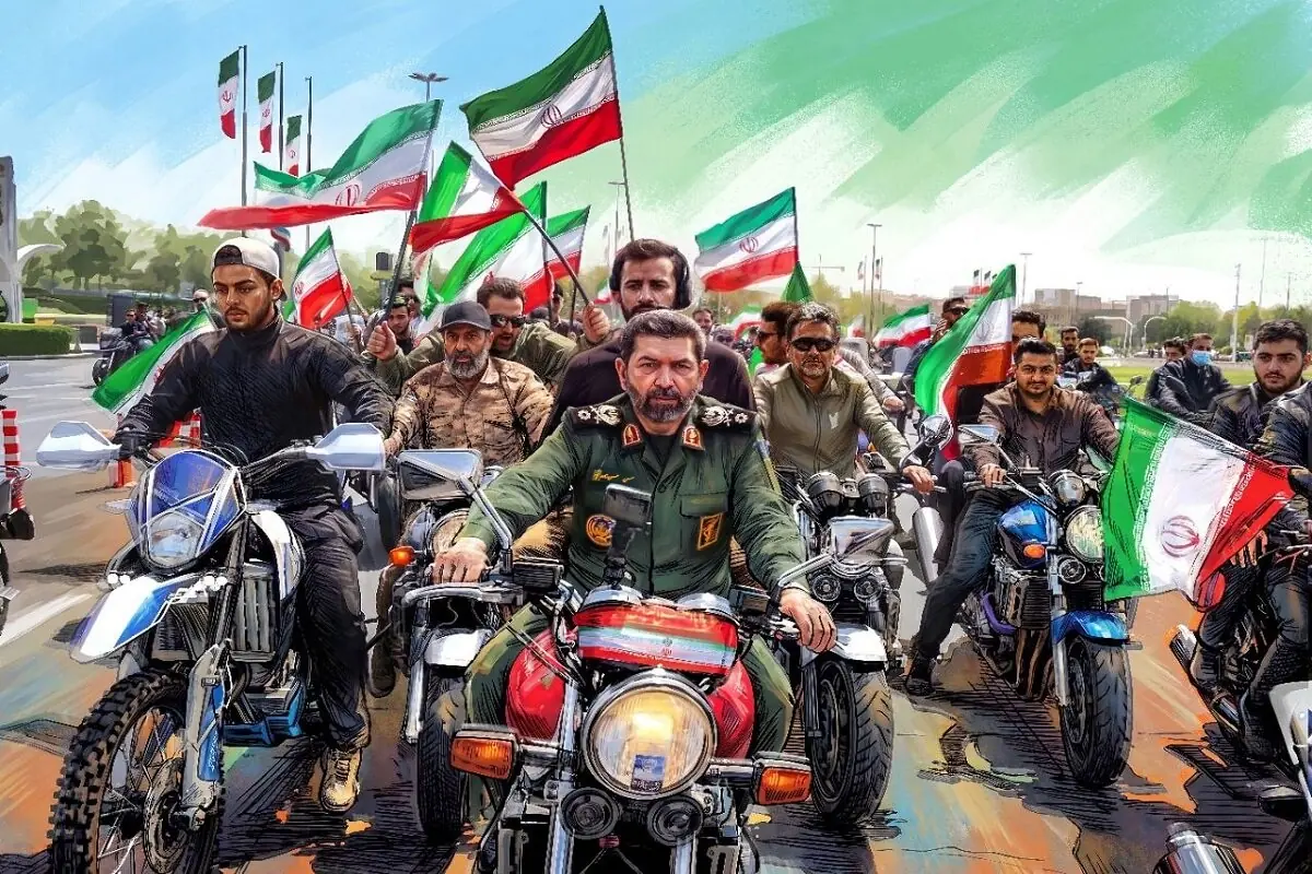 رزمایش ۴۰ هزار موتورسوار «جانفدای ایران» در تهران برگزار میشود
