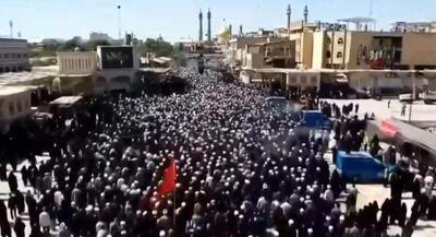  تصاویر هوایی از شکوه تشییع آیت‌الله شبیری زنجانی | جهان نیوز