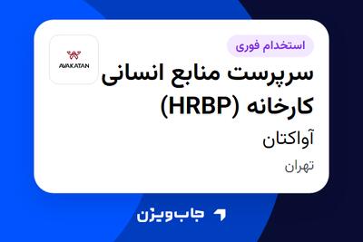 استخدام سرپرست منابع انسانی کارخانه (HRBP) در آواکتان