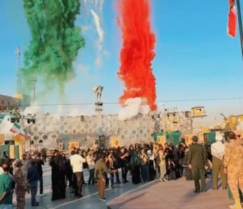  لحظه افتتاح اولین پایگاه آموزش نظامی یگان‌های مردمی جانفدا با شلیک حجت الاسلام طائب؛ فرمانده بسیج