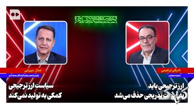ابراهیمی: ارز ترجیحی باید به صورت تدریجی کاهش پیدا میکرد | میرزایی: سیاست ارز ترجیحی کمکی به تولید نمیکند - مجله اینترنتی کولاک